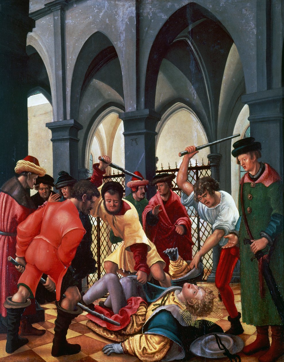 Martyrium af St, Florian af Albrecht Altdorfer