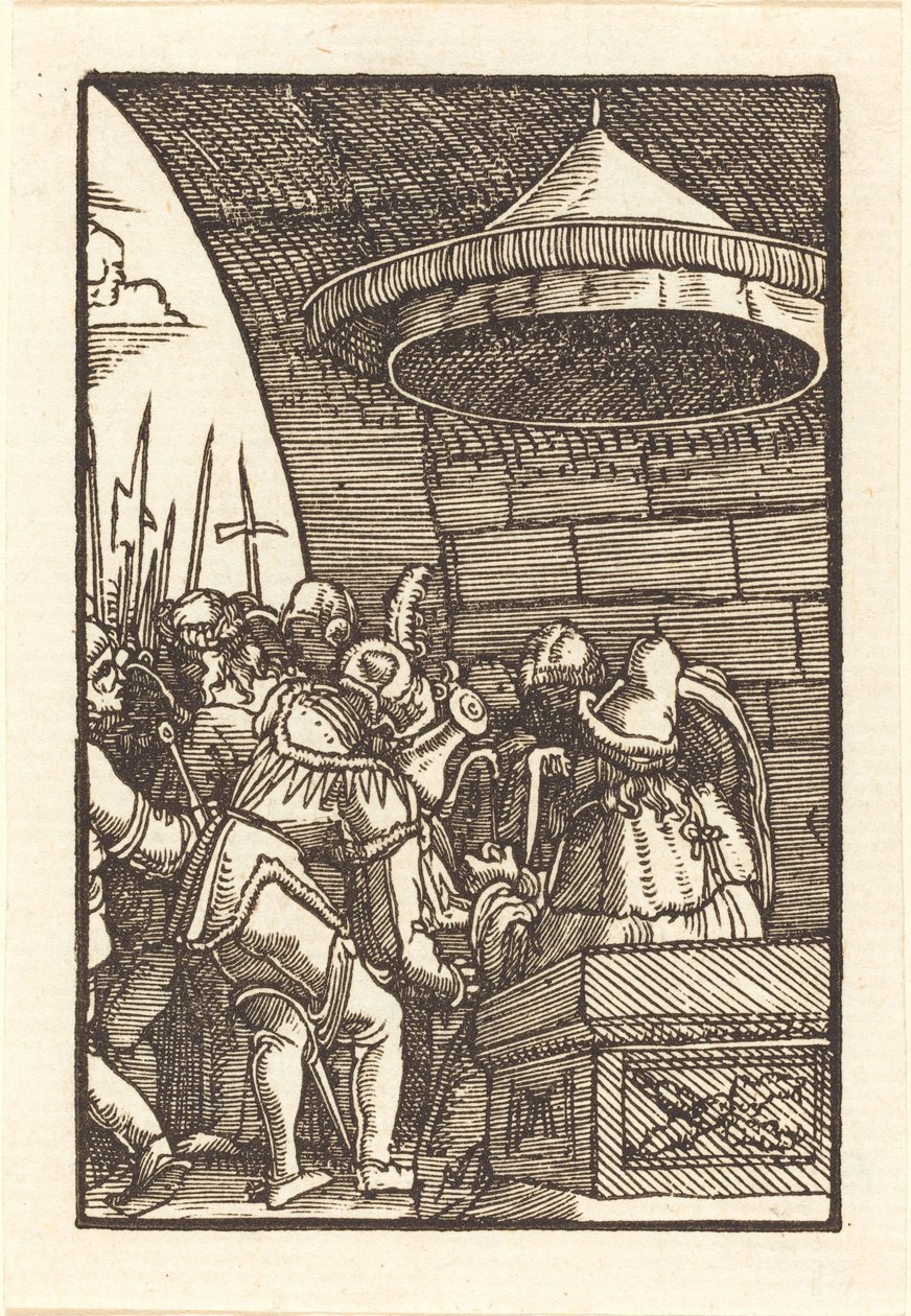 Pilatus vasker sine hænder af Albrecht Altdorfer