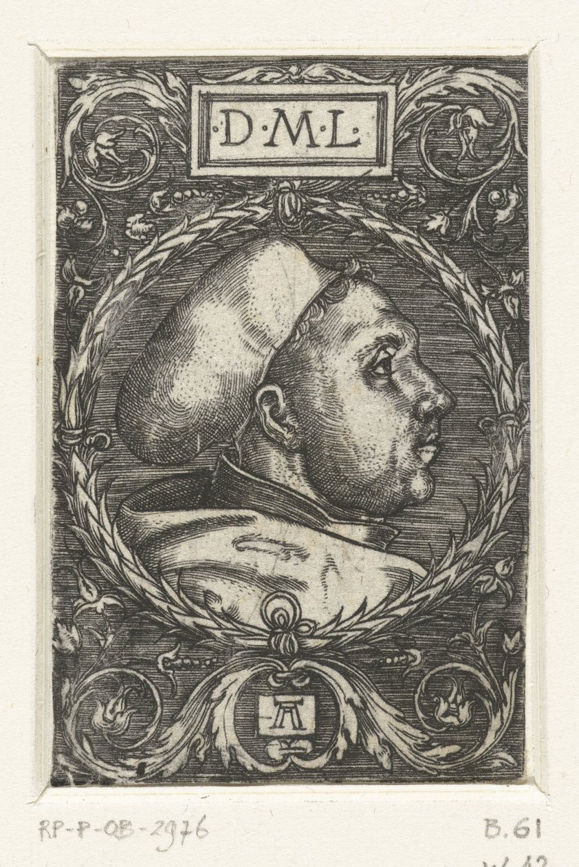 Portræt af Martin Luther af Albrecht Altdorfer