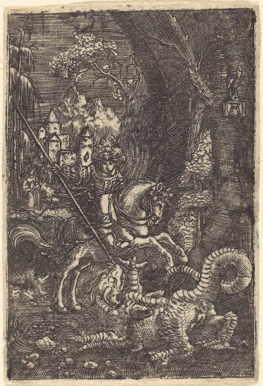 Sankt Georg af Albrecht Altdorfer