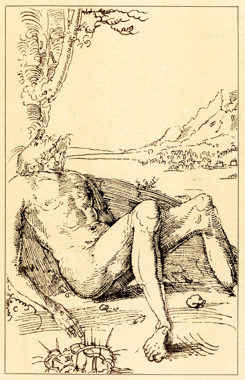 Undersøgelse af en klagesang af Albrecht Altdorfer