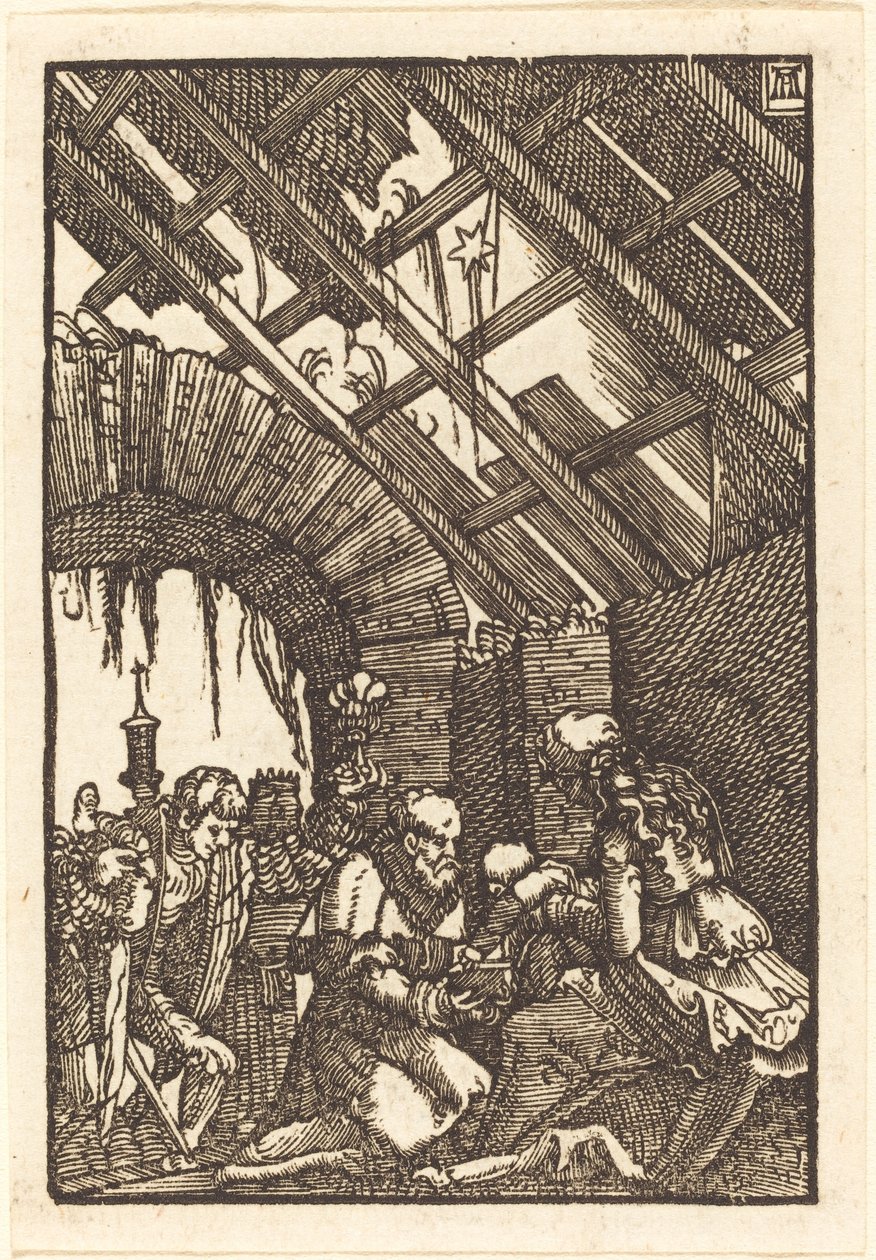 Magiernes tilbedelse af Albrecht Altdorfer
