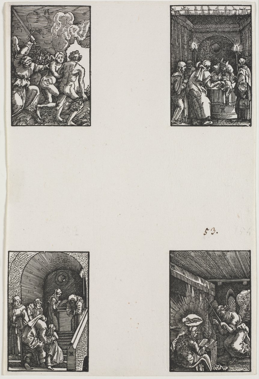 Menneskets fald og forløsning af Albrecht Altdorfer