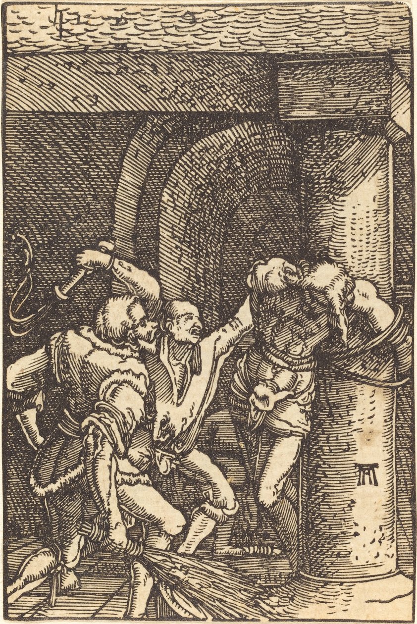 Kristi flagelation af Albrecht Altdorfer
