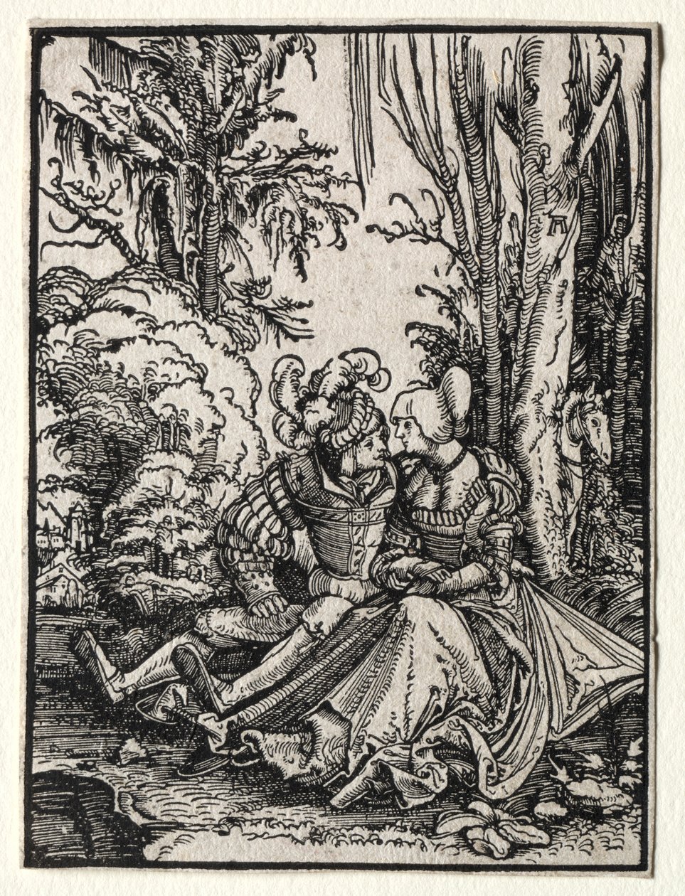 De elskende af Albrecht Altdorfer