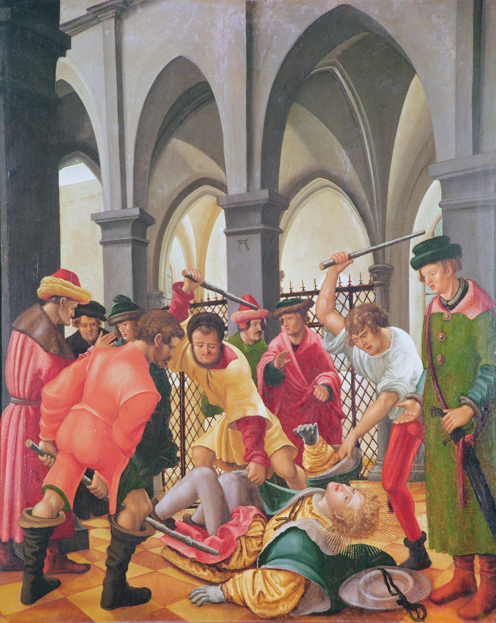 Sankt Florians martyrium af Albrecht Altdorfer