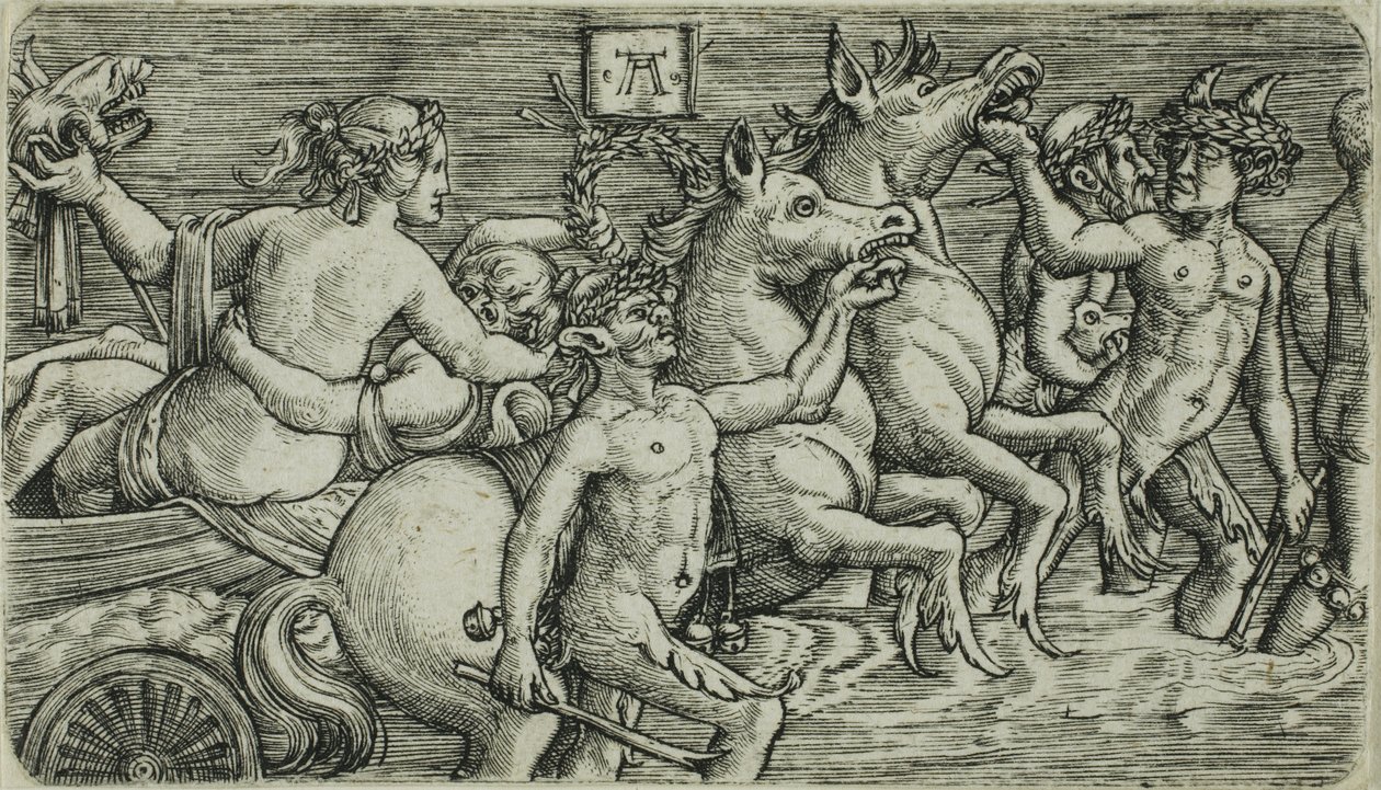 Havgudernes triumf af Albrecht Altdorfer