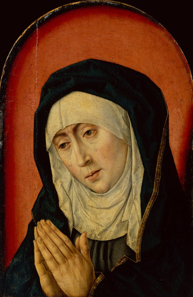Mater Dolorosa (olie på panel) af Albrecht Bouts
