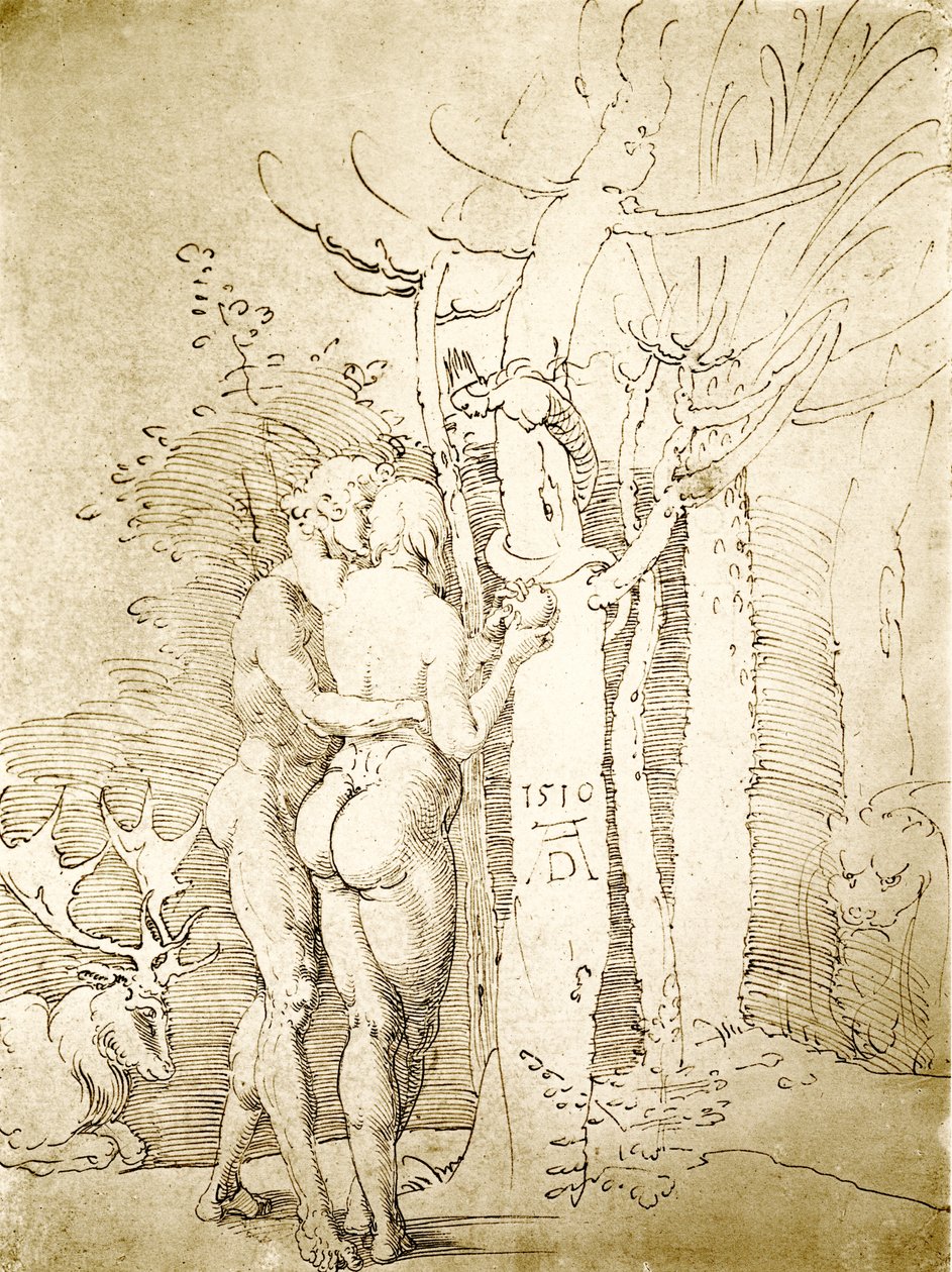 Adam og Eva af Albrecht Dürer
