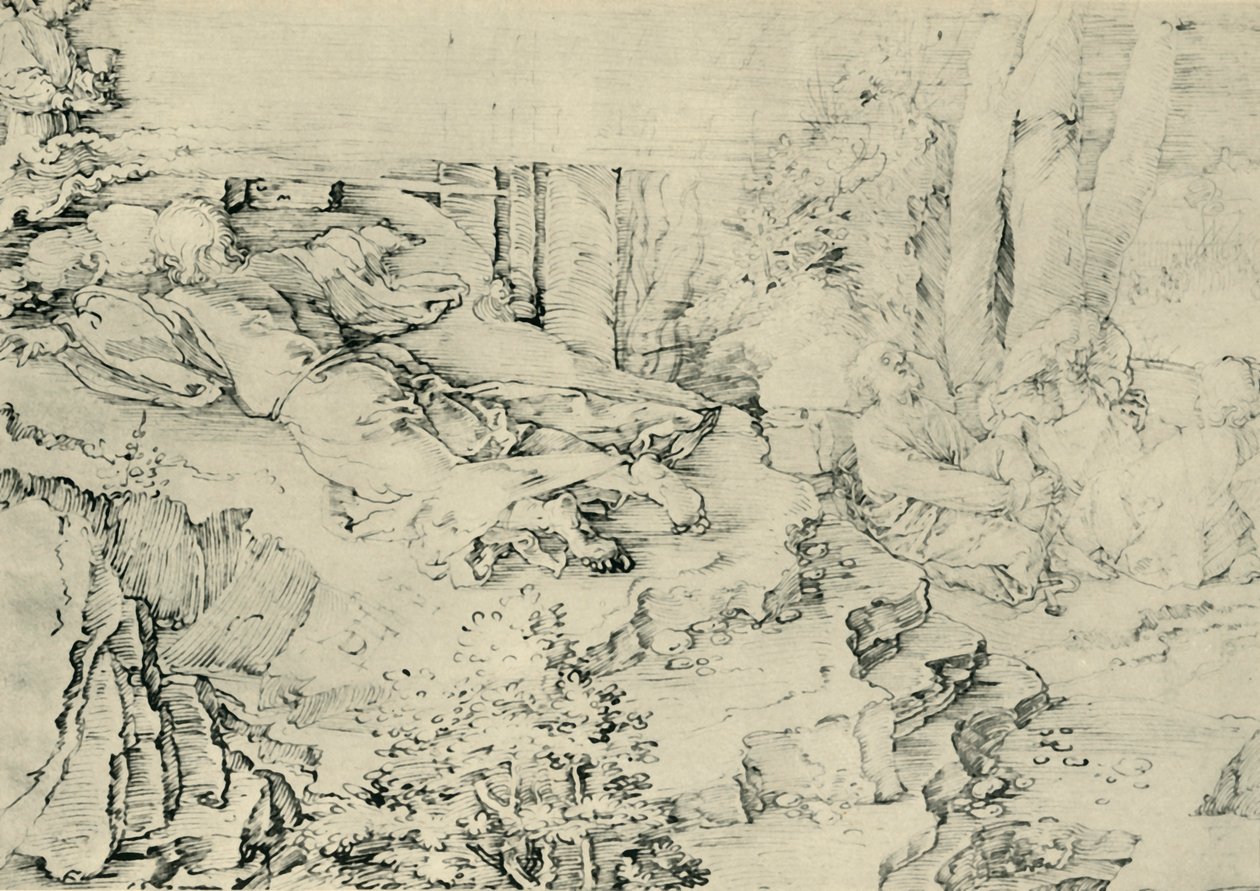 Kval i haven, 1521, 1943. af Albrecht Dürer