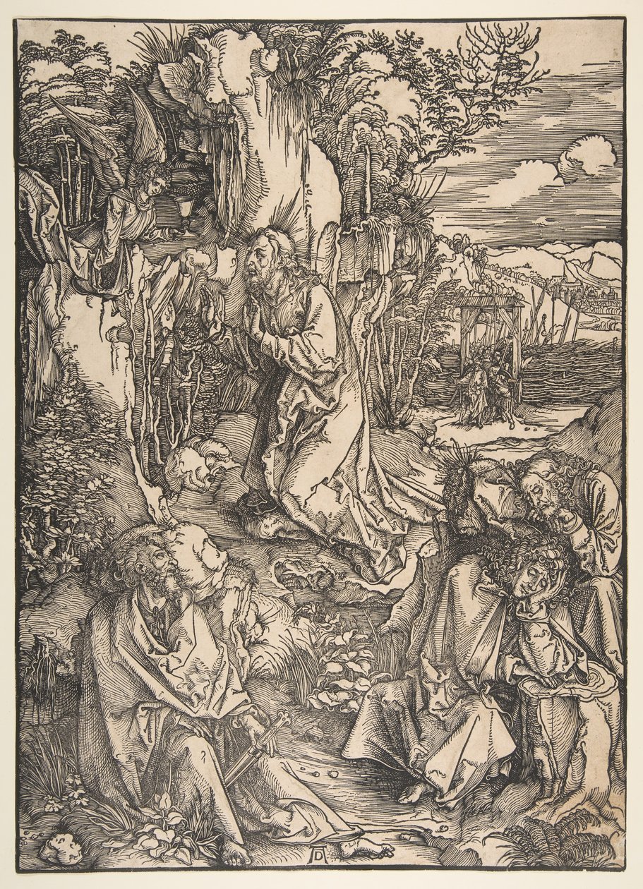 Kval i haven.n.d. af Albrecht Dürer