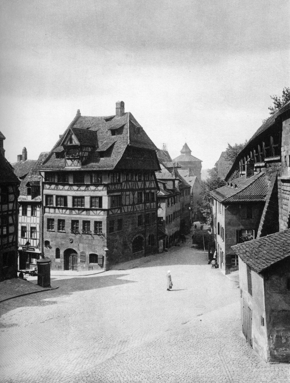 Albrecht Dürers hus, Nürnberg, 1936 af Albrecht Dürer