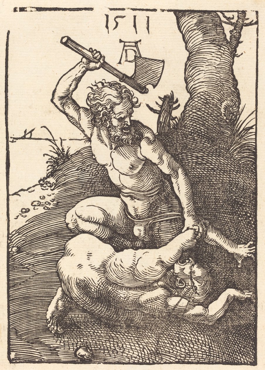Kain dræber Abel, 1511. af Albrecht Dürer