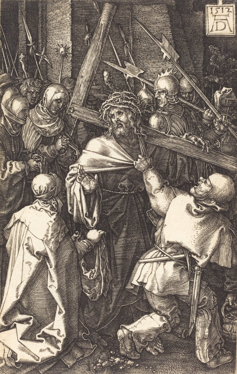 Kristus bærer korset, 1512. af Albrecht Dürer