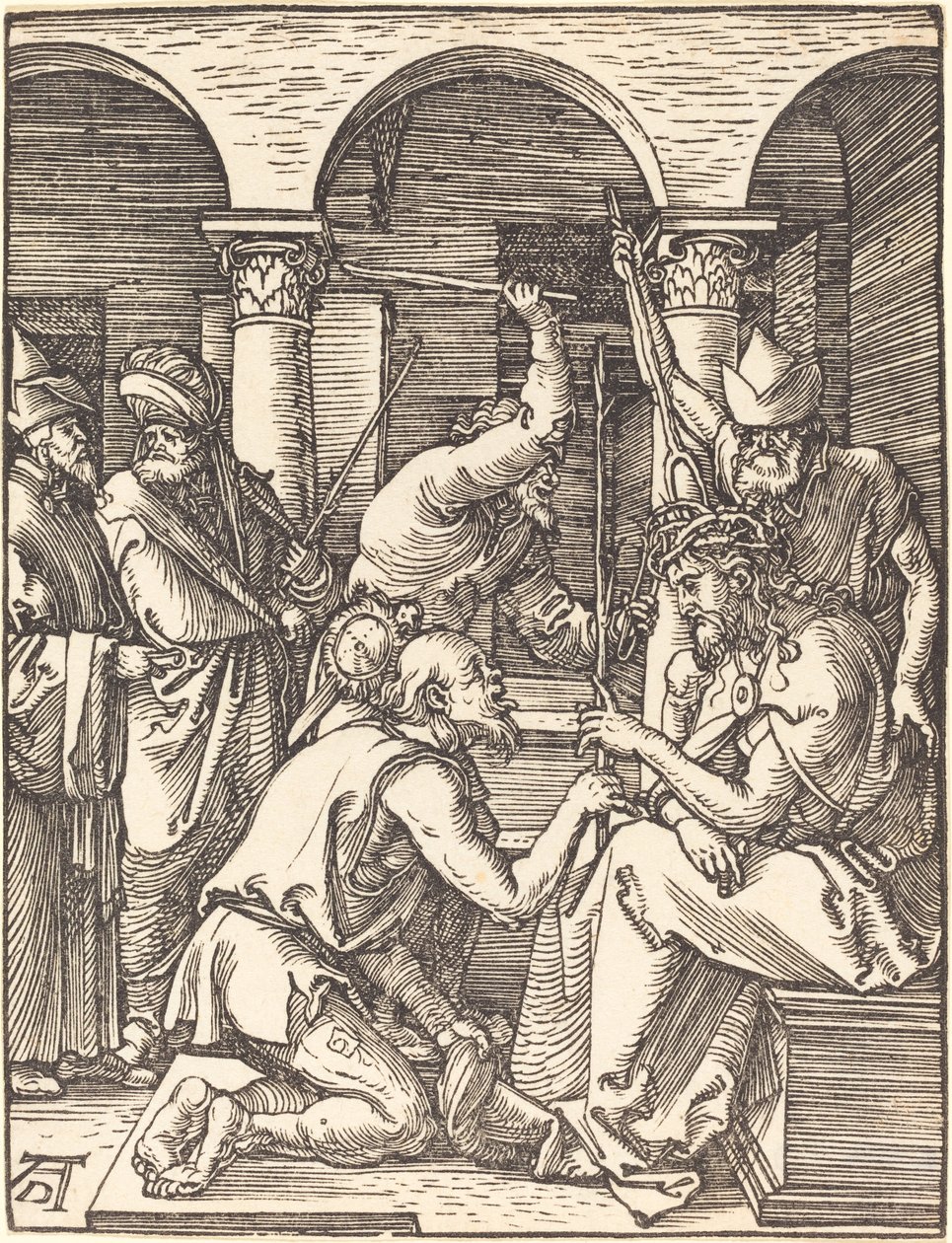 Kristus kronet med torne af Albrecht Dürer