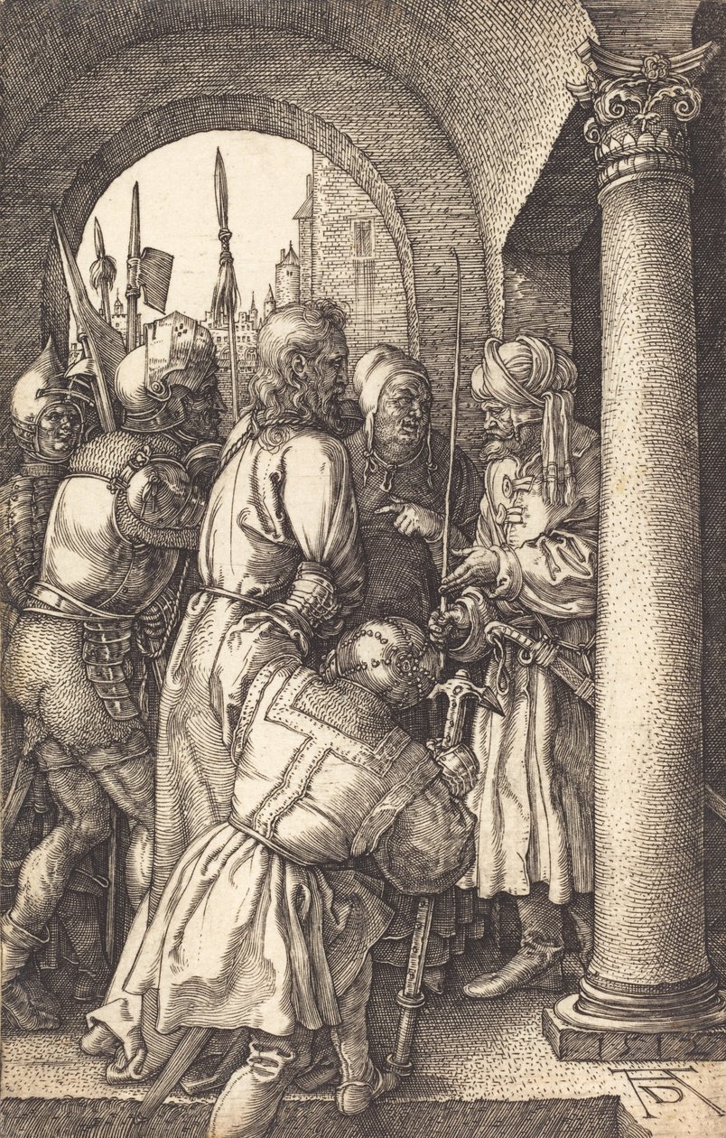 Kristus før Pilatus, 1512. af Albrecht Dürer