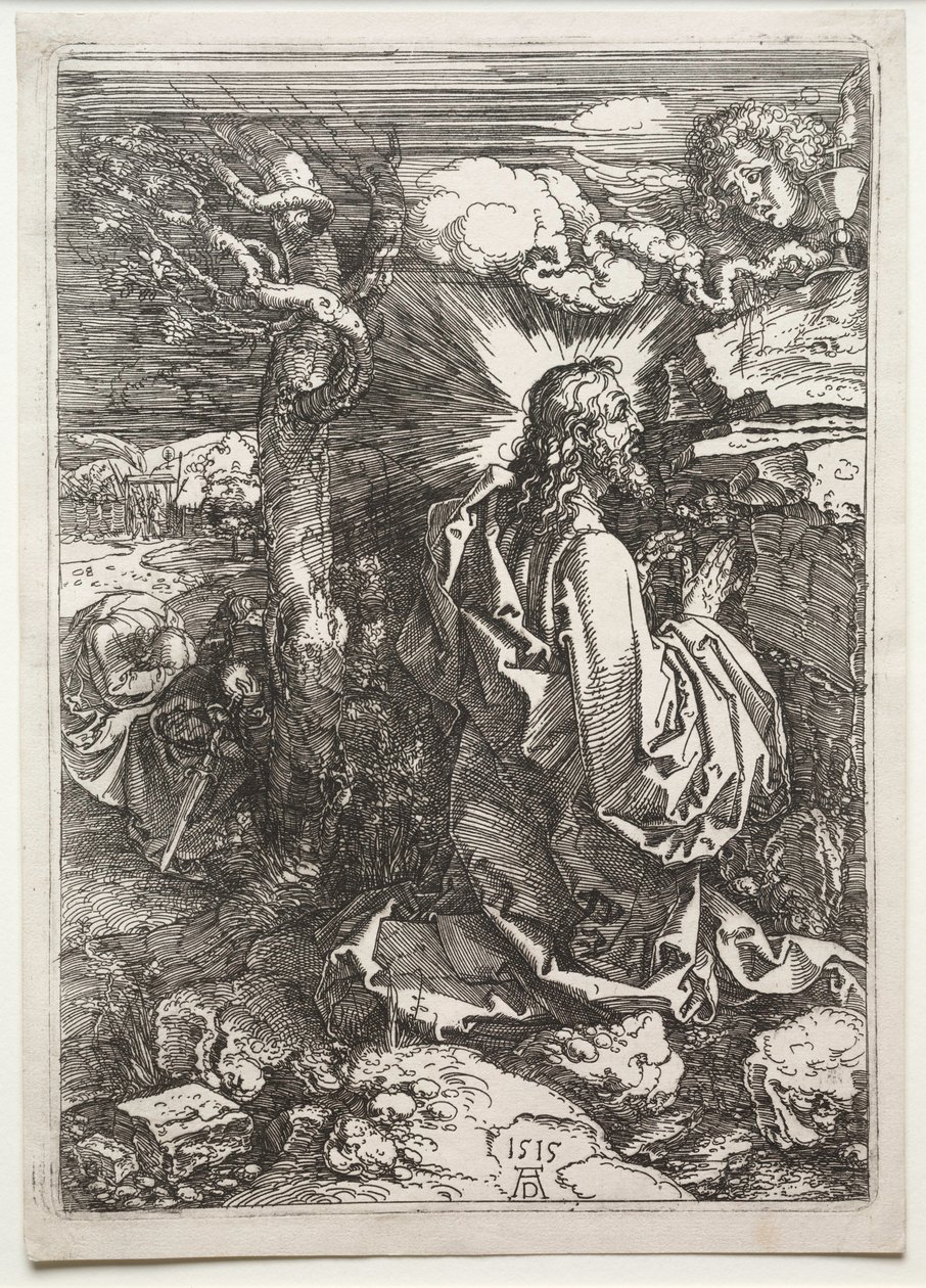 Kristus på Oliebjerget, 1515. af Albrecht Dürer