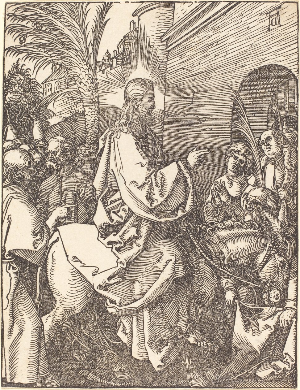 Kristi indtog i Jerusalem af Albrecht Dürer