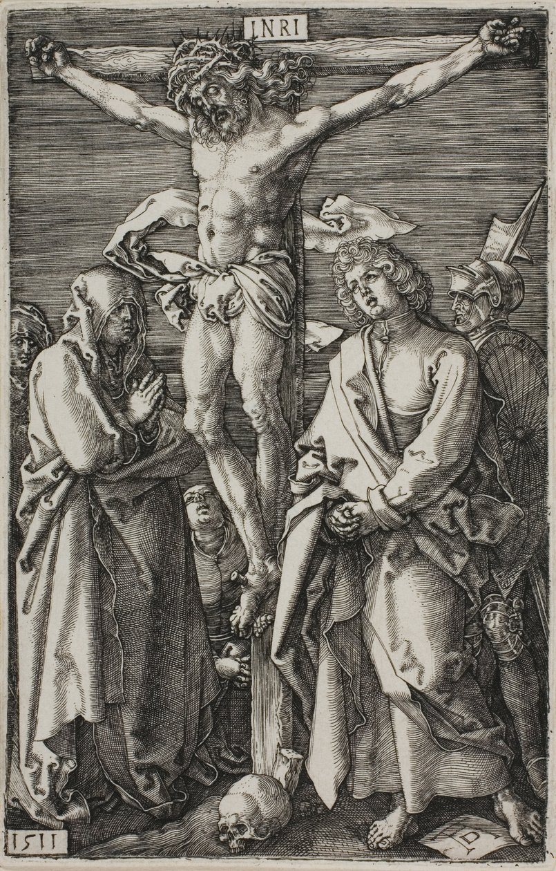 Korsfæstelse, fra Den indgraverede lidenskab af Albrecht Dürer