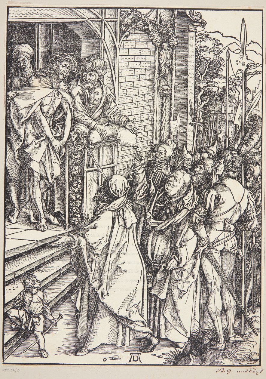 Ecce Homo - Præsentationen af Kristus af Albrecht Dürer