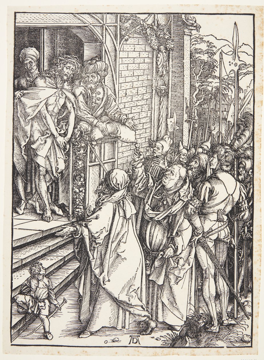 Ecce Homo - Præsentationen af Kristus af Albrecht Dürer