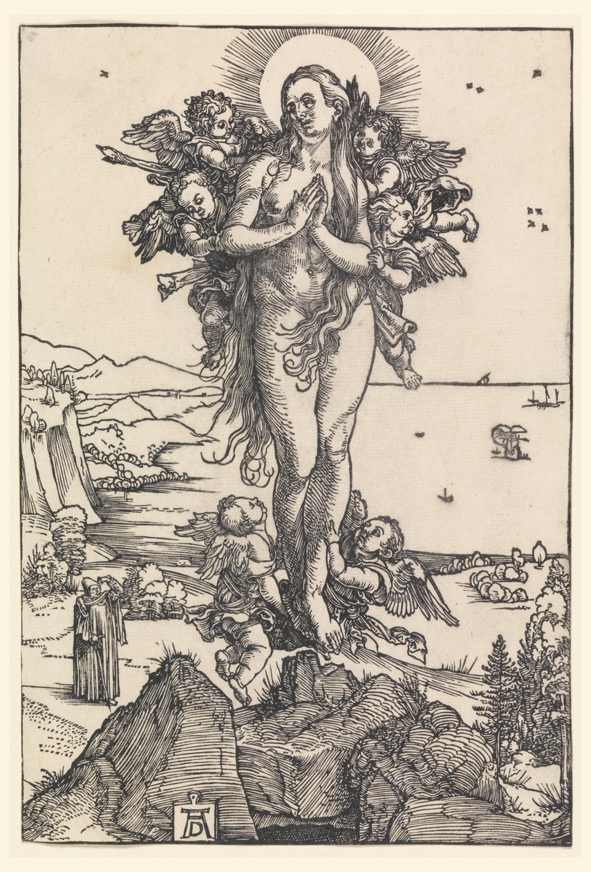 Højde af Sankt Maria Magdalena af Albrecht Dürer
