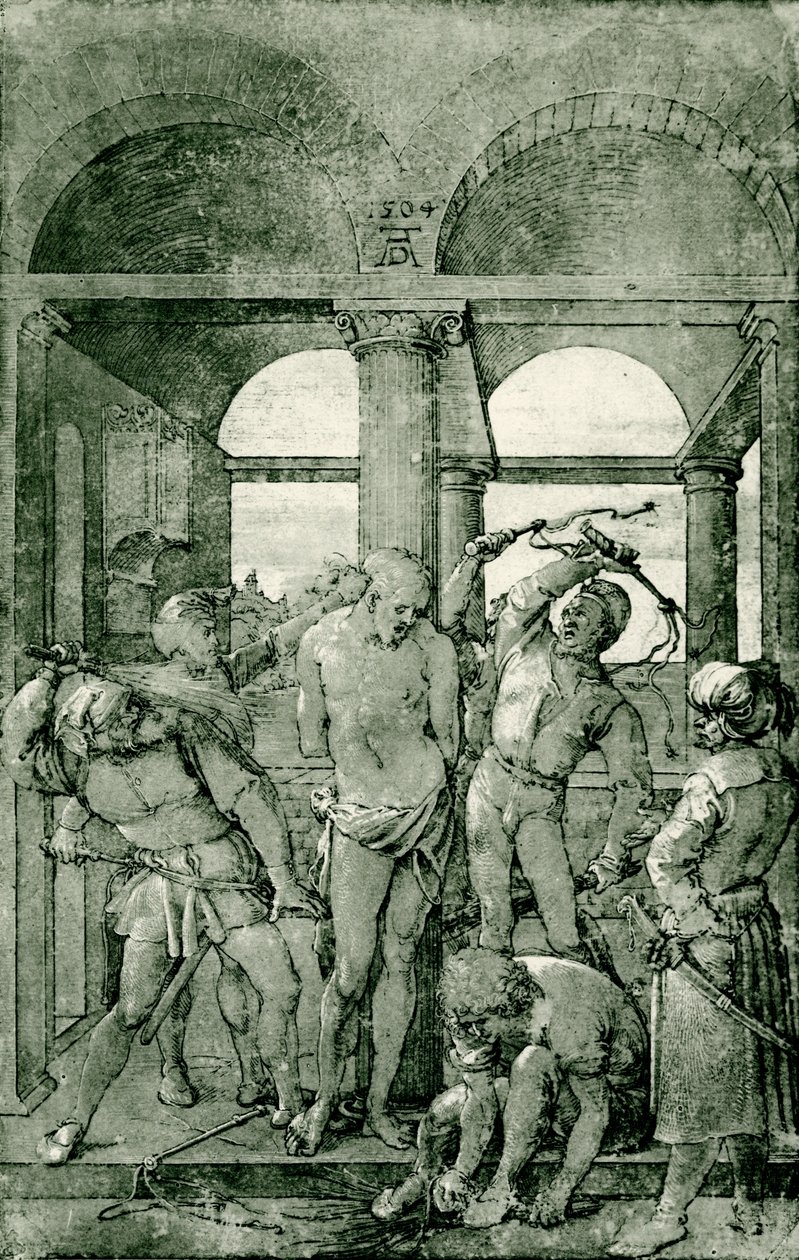 Kristi flagelation af Albrecht Dürer