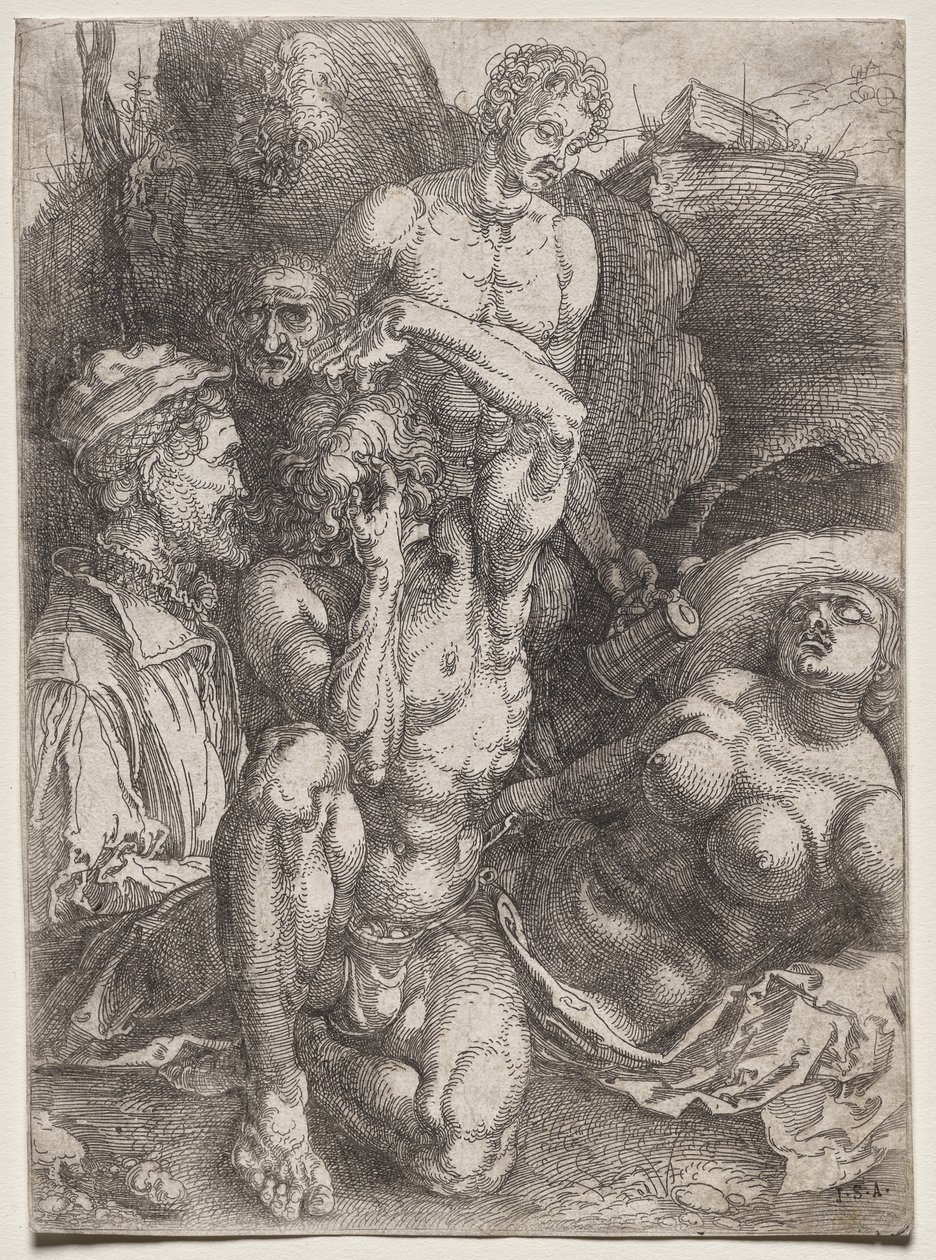 Gruppe af fem figurer af Albrecht Dürer
