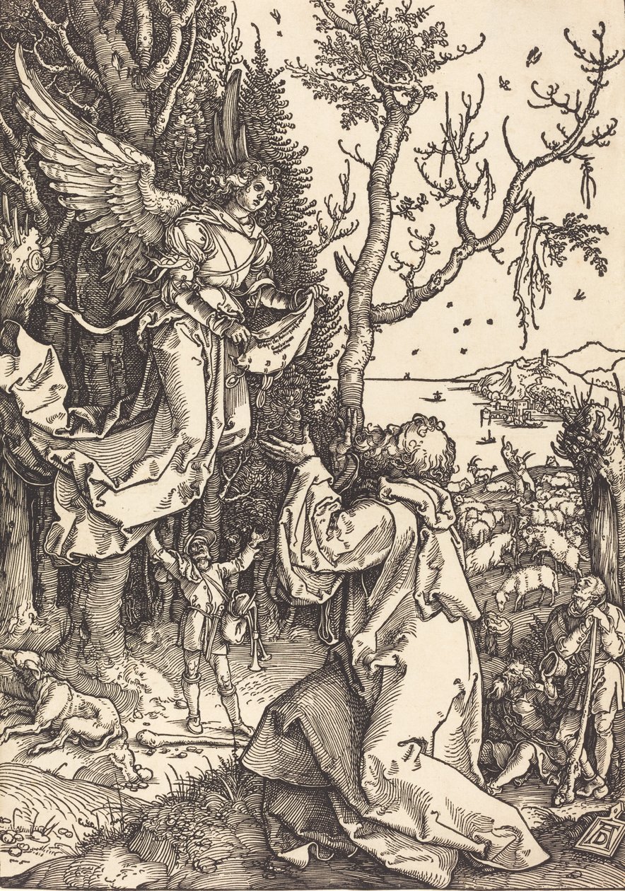Joachim og englen, ca. 1504. af Albrecht Dürer