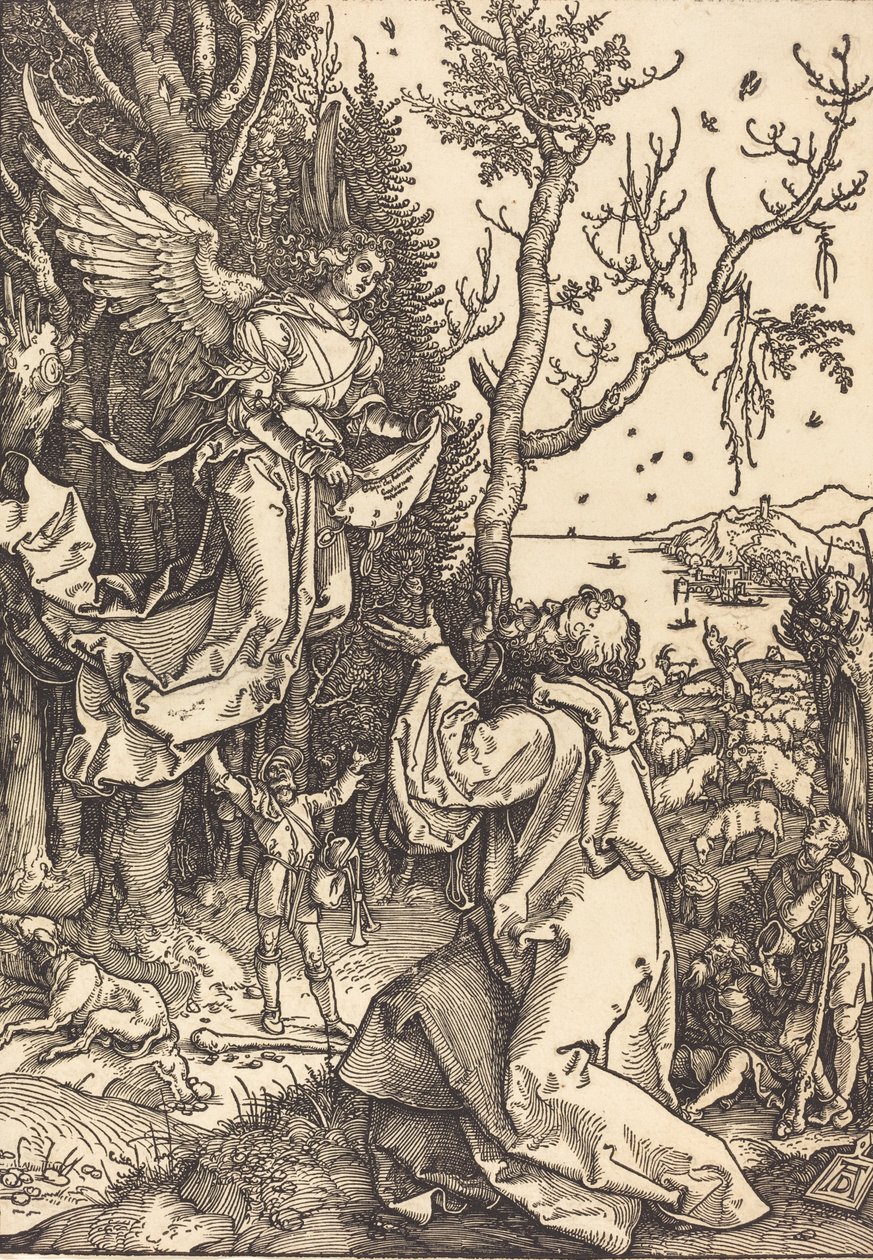 Joachim og englen, ca. 1504. af Albrecht Dürer
