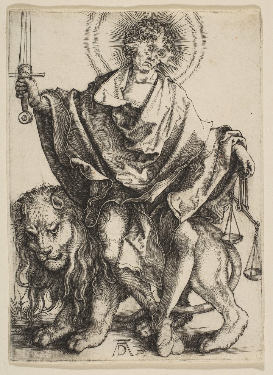 Retfærdighed, ca. 1499. af Albrecht Dürer
