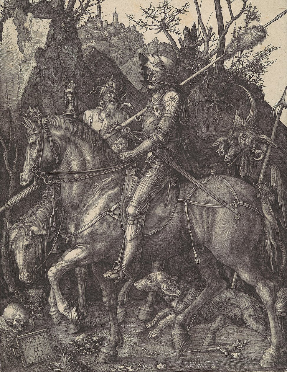 Ridder, Døden og Djævelen, 1513., 1513. af Albrecht Dürer