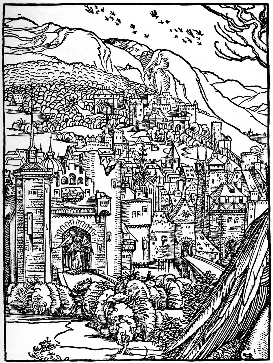 Landskab, 1498, 1936 af Albrecht Dürer