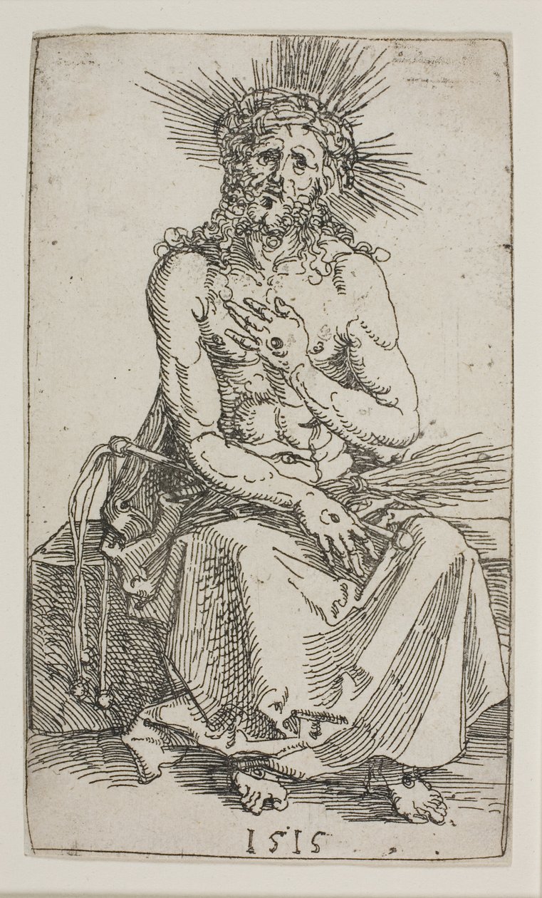 Sorgernes mand, siddende af Albrecht Dürer