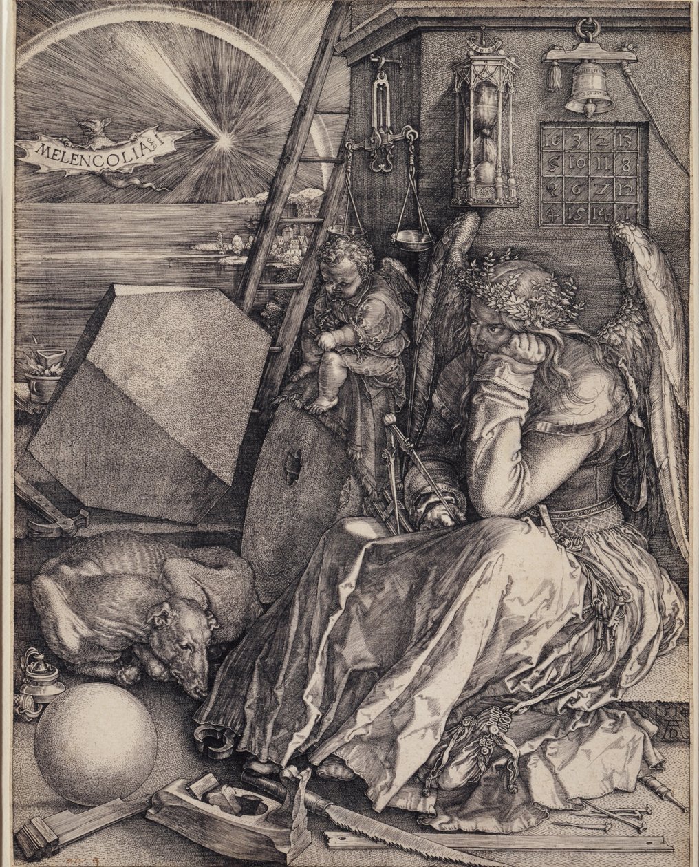 Melancolia I af Albrecht Dürer