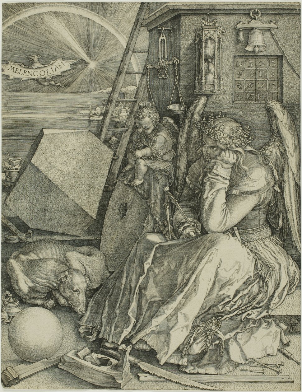 Melancolia I af Albrecht Dürer