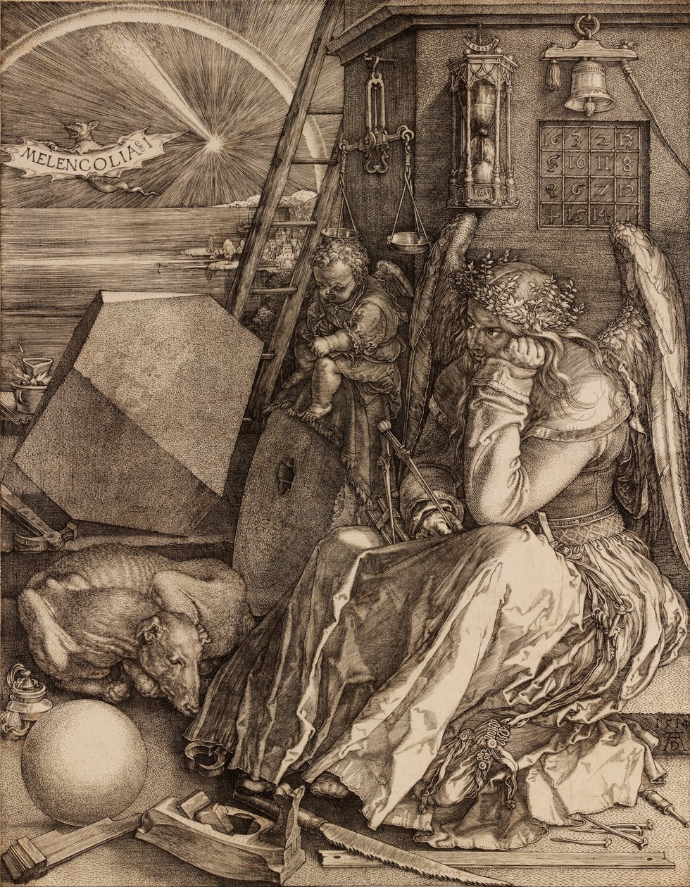 Melencolia I af Albrecht Dürer