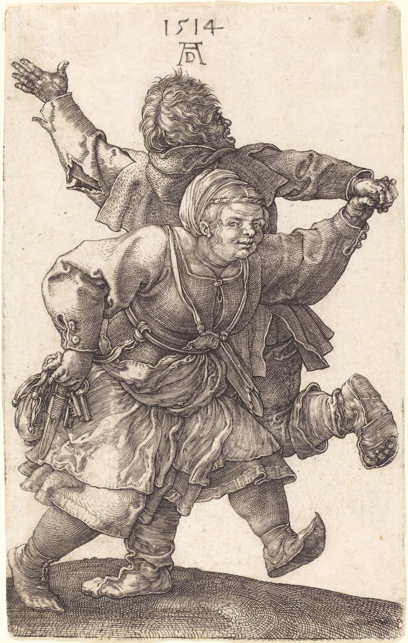 Bondepar danser af Albrecht Dürer