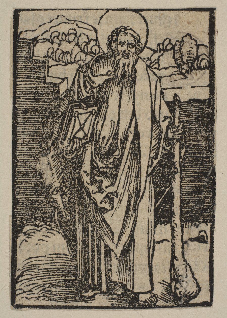 Sankt Judas.n.d. af Albrecht Dürer
