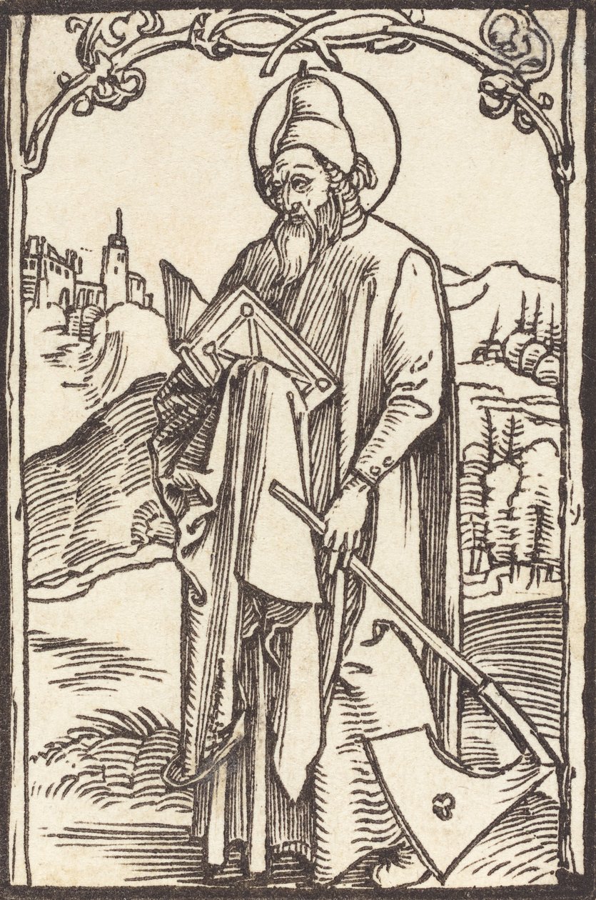 Sankt Matthias, ca. 1500. af Albrecht Dürer