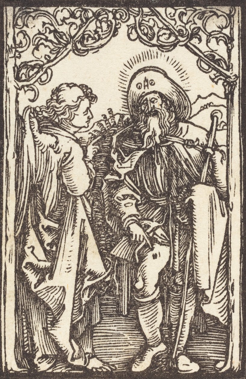 Saint-Roch, ca. 1500. af Albrecht Dürer