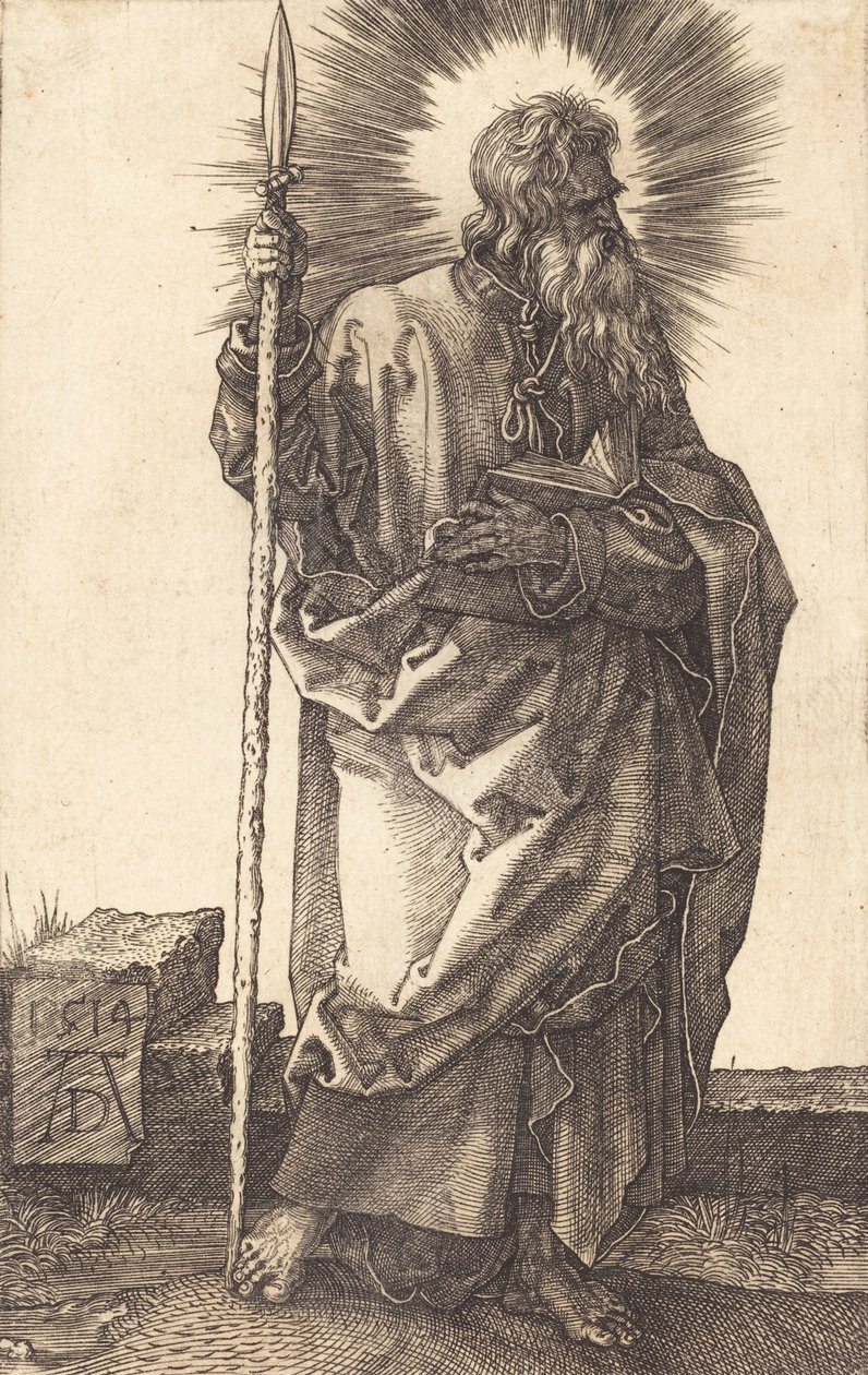 Sankt Thomas, 1514. af Albrecht Dürer