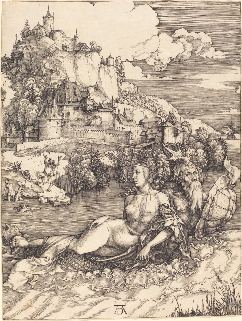 Sømonster ("The Sea Wonder") af Albrecht Dürer