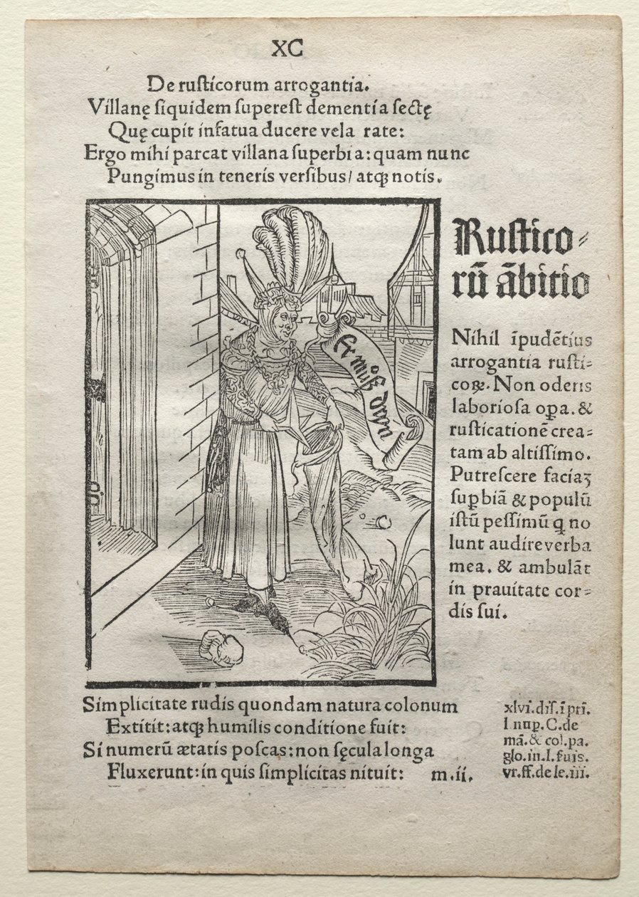 Dårernes skib, efter 1497. af Albrecht Dürer
