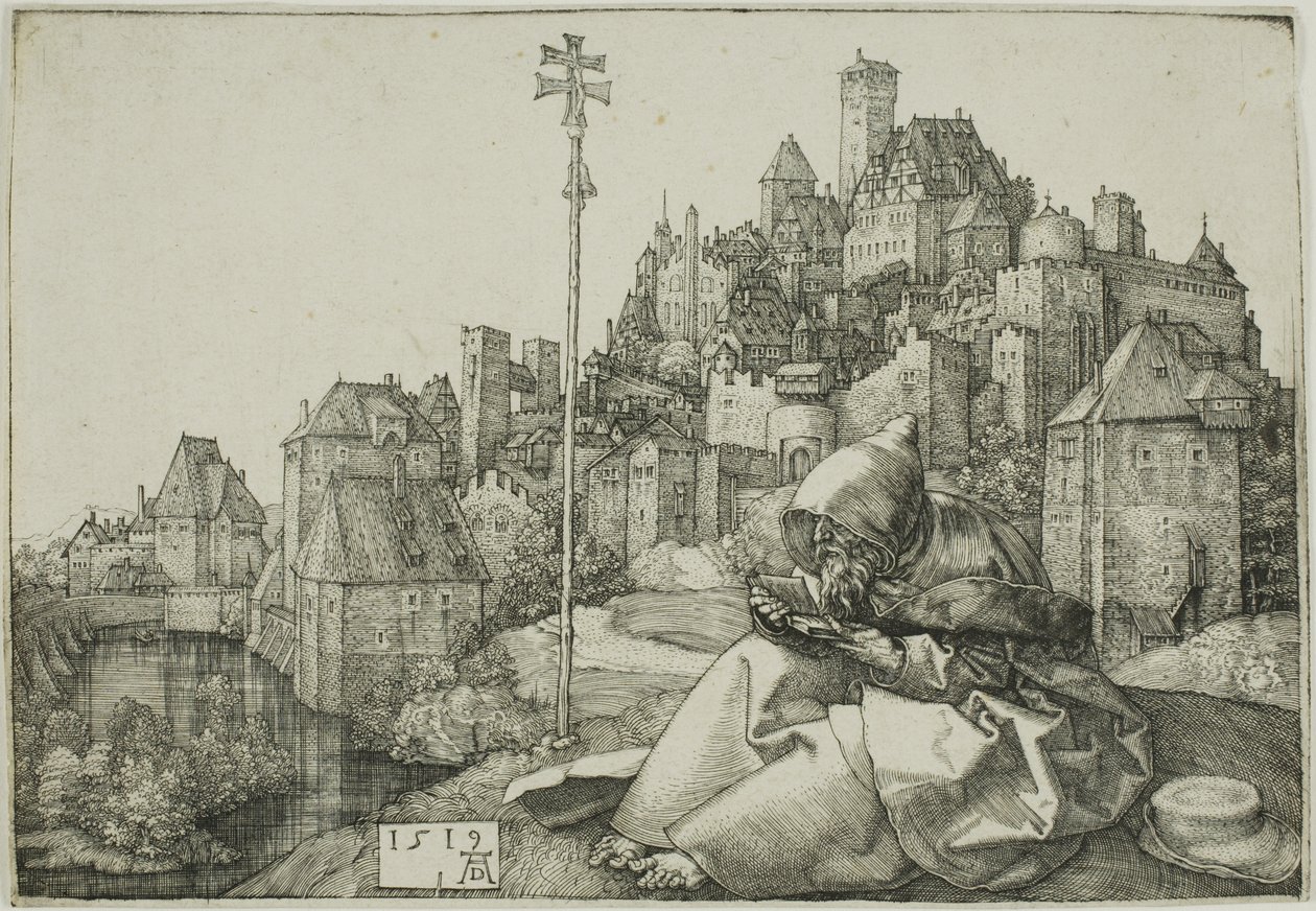 Sankt Antonius af Albrecht Dürer