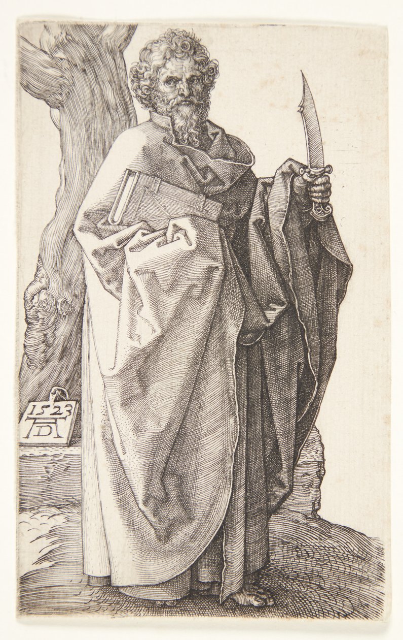 St. Bartholomew af Albrecht Dürer