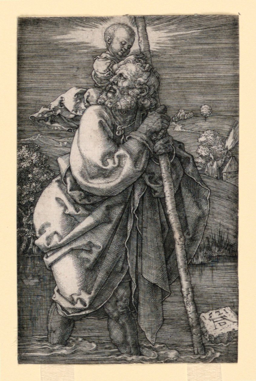 St. Christopher af Albrecht Dürer