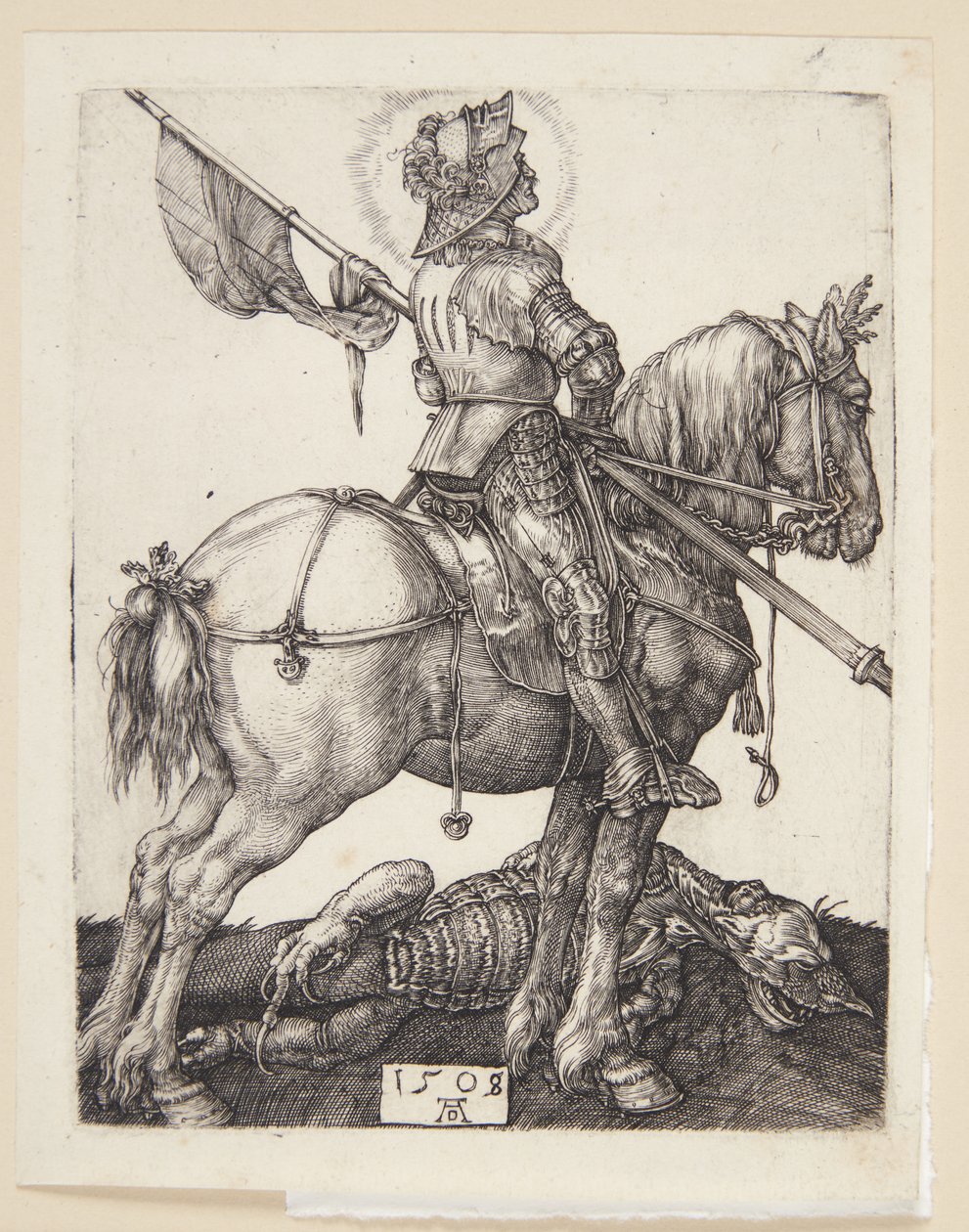 St. George til hest af Albrecht Dürer