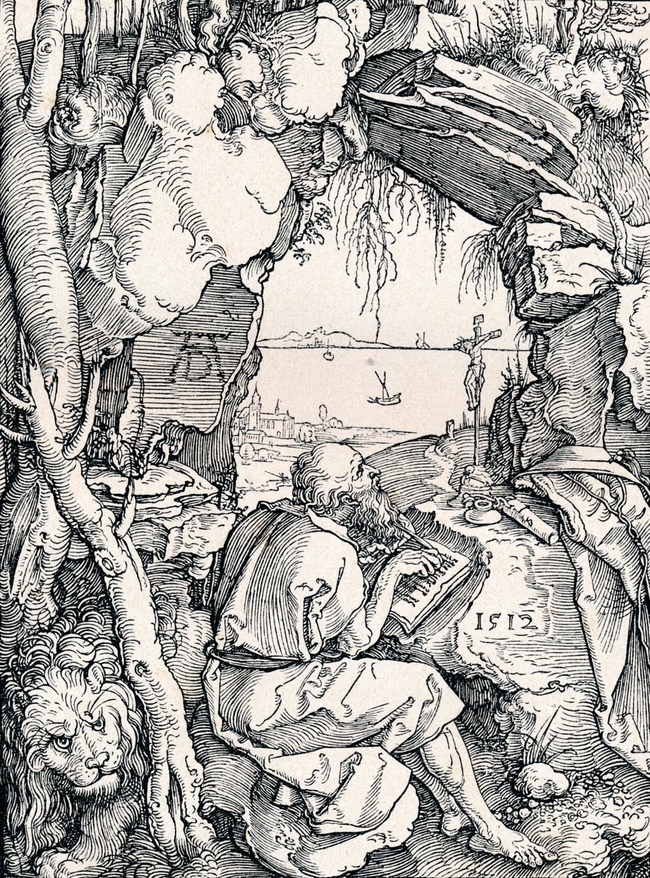 Sankt Jerome i en hule, 1512 1906 af Albrecht Dürer