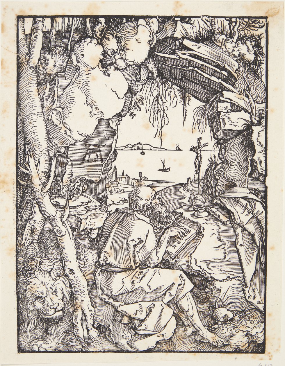 St. Jerome i hulen af Albrecht Dürer